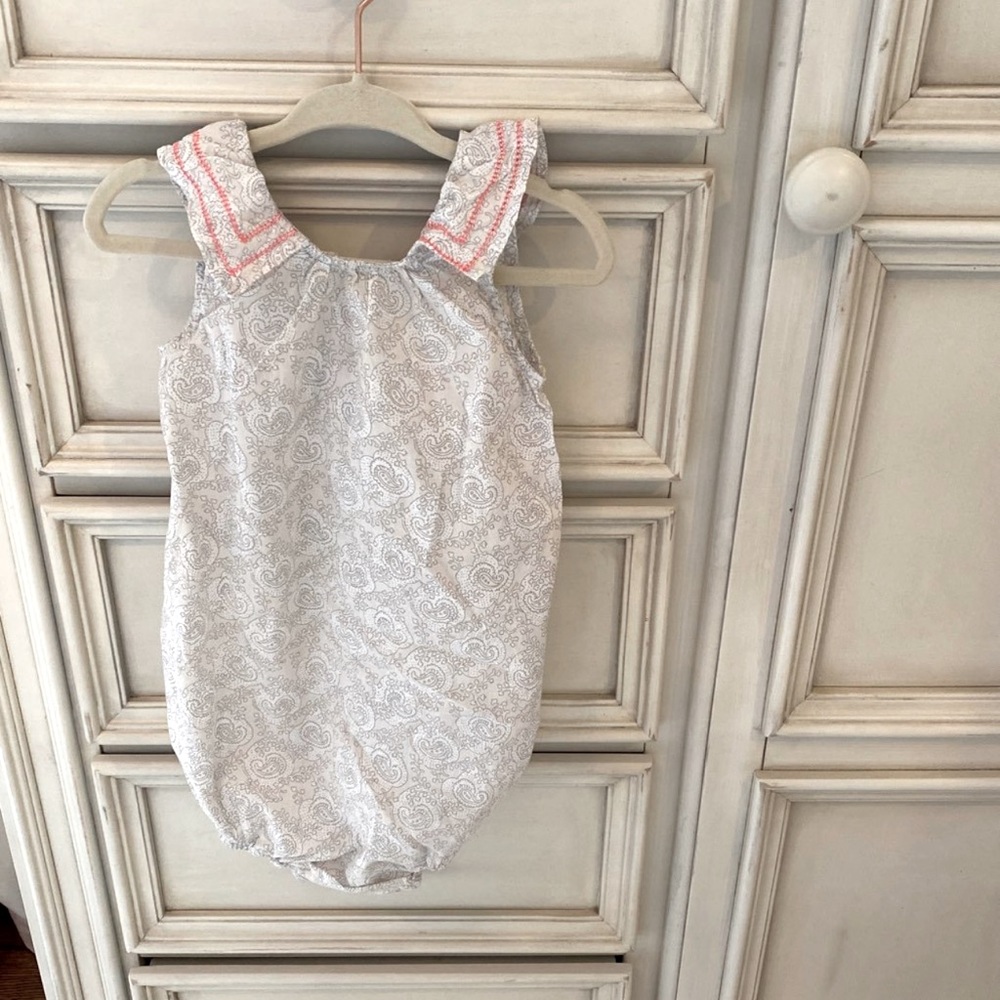 EGG by Susan Lazar Bubble Romper 18-24